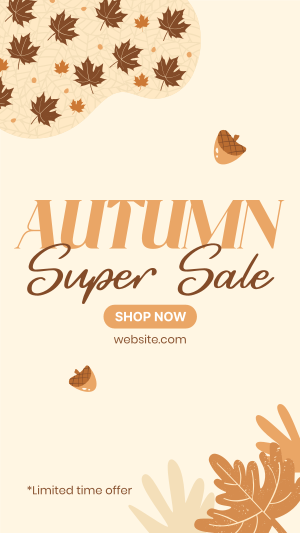 Autumn Season Sale Instagram story Image Preview