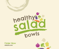 Salad Bowls Special Facebook Post Design