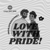 Love with Pride Instagram Post Design