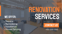 Pro Renovation Service Facebook Event Cover Design