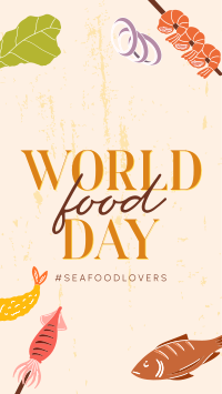 Seafood Lovers Facebook Story Design
