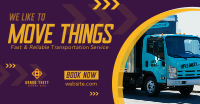 Trucking Service Company Facebook Ad Design