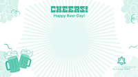 Cheery Beer Day Zoom background Image Preview