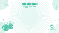 Cheery Beer Day Zoom Background Image Preview