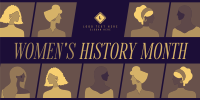 Women In History Twitter Post Design