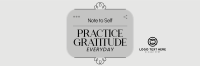 Positive Self Note Twitter Header Preview