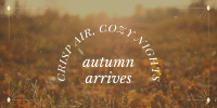 Autumn Arrives Quote Twitter post Image Preview