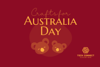 Happy Australia Day Pinterest board cover Image Preview