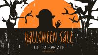 Spooky Trees Sale Facebook event cover Image Preview