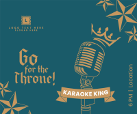 Karaoke King Facebook post Image Preview