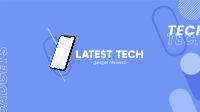 Latest Tech YouTube cover (channel art) Image Preview