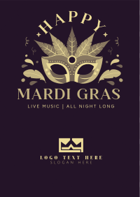 Mardi Gras Party Poster Image Preview