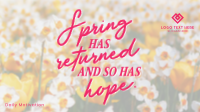 Spring Hope Quote Animation Preview
