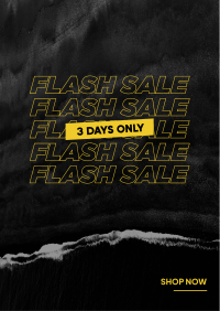 Flash Sale Yellow Flyer Image Preview