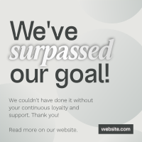 Simple Minimal Milestone Instagram Post Preview