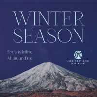 Winter Season Instagram post Image Preview