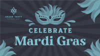 Celebrate Mardi Gras Facebook Event Cover Design