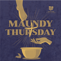 Maundy Thursday Cleansing Instagram Post Image Preview