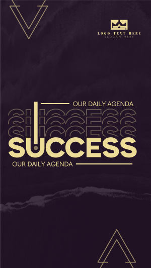 Success as Daily Agenda Facebook story Image Preview