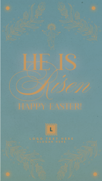 Rustic Easter Sunday Instagram Story Design