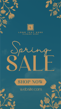 Spring Sale Flowers Video Image Preview