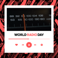 Radio Day Player Instagram Post Design