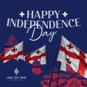 Happy Independence Day Georgia! Instagram post Image Preview