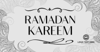 Ornamental Ramadan Greeting Facebook Ad Design