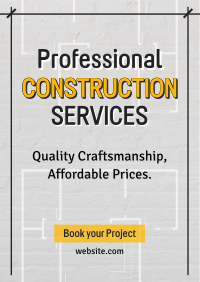 House Construction Service Flyer Preview