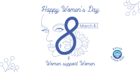 Women's Day Support Facebook Ad Design