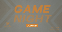 Game Night Facebook Ad Design