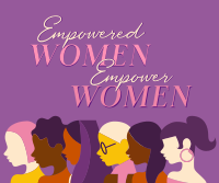 Empowered Women Month Facebook Post Design