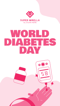 Worldwide Diabetes Support Instagram Reel Design