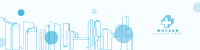 Minimalist Cityscape LinkedIn banner Image Preview