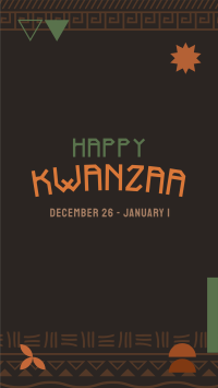 Traditional Kwanzaa Instagram story Image Preview