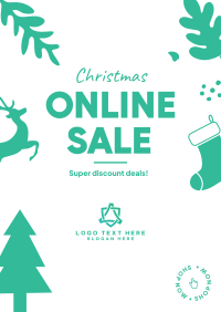 Christmas Online Sale Poster Image Preview