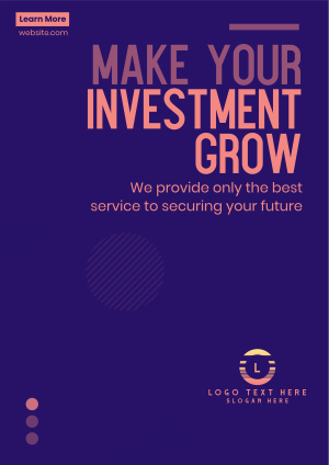 Make Your Investment Grow Flyer Image Preview