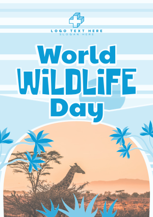 Modern World Wildlife Day Flyer Image Preview