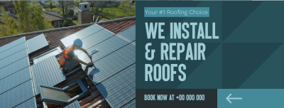 TopTier Roofing Solutions Facebook cover Image Preview