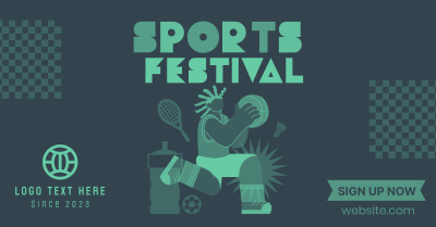 Go for Gold on Sports Festival Facebook ad Image Preview