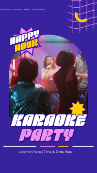 Karaoke Party Hours Instagram reel Image Preview