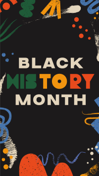 Black History Celebration YouTube short Image Preview