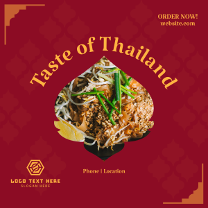 Taste of Thailand Instagram post Image Preview