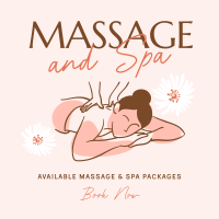 Serene Massage Instagram Post Image Preview