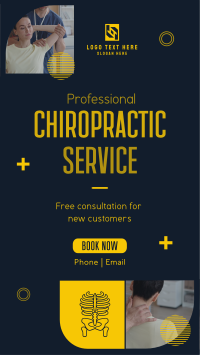 Chiropractic Service Facebook Story Design