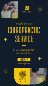 Chiropractic Service Facebook story Image Preview