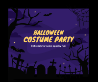 Halloween Party Facebook post Image Preview