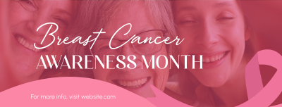 Breast Cancer Prevention Facebook cover Image Preview
