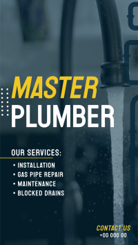 Master Plumber Facebook story Image Preview