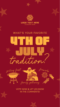 Quirky 4th of July Traditions Instagram Reel Preview